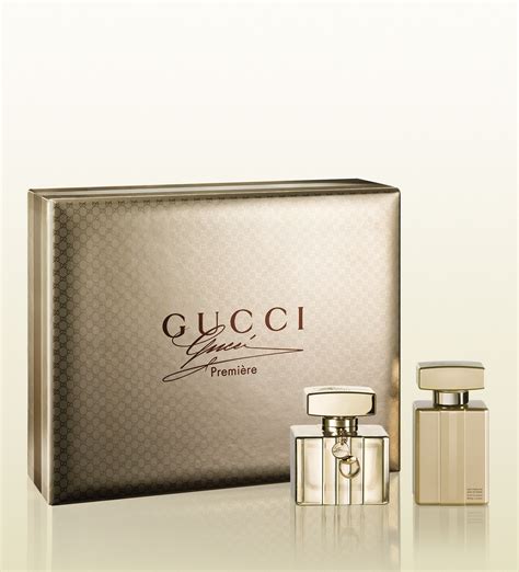 set gucci perfume|gucci premiere perfume gift set.